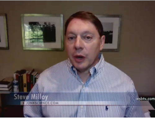 Milloy talks carbon offset fraud on WSB-TV2 (Atlanta)