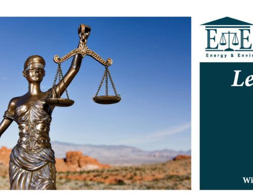E&E Legal Letters Issue XXXIV: Winter 2022