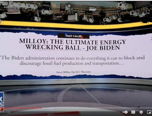 Milloy Article Featured on Fox News: The Ultimate Energy Wrecking Ball — Joe Biden