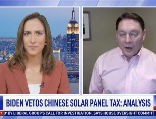 NTD: ‘Appalling’: Steve Milloy Responds to Biden Vetoing Bill to Restore Chinese Solar Panel Tariffs