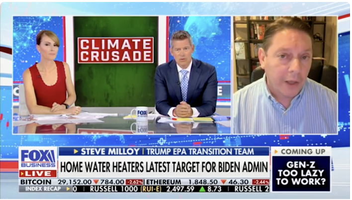 Milloy talks climate with Dagen McDowell, Sean Duffy on FOX Business ...