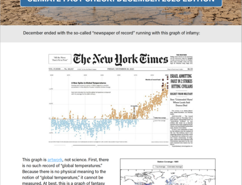 Climate Change Fact Check: December 2023