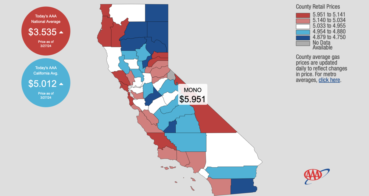 Grimes: California Gas Prices As High as $5.95 per Gallon – Again - E&E ...