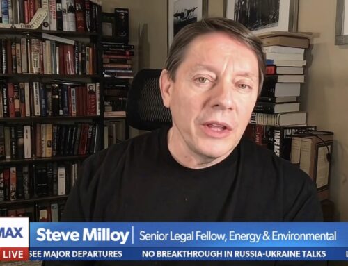 Milloy discusses Potomac River sewage disaster with Newsmax’s Carl Higbie