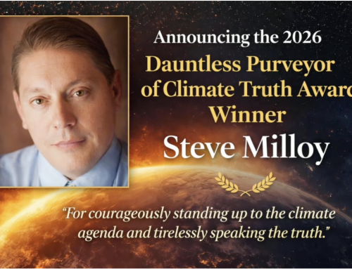 Milloy Receives Top Award At Heartland’s 16th International Conference on Climate Change