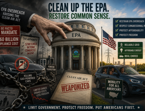 E&E Legal Joins CEI-Led Coalition Effort Supporting End of EPA Abuse Act of 2026